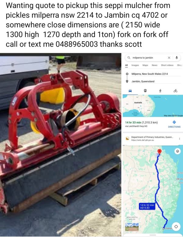 Machinery